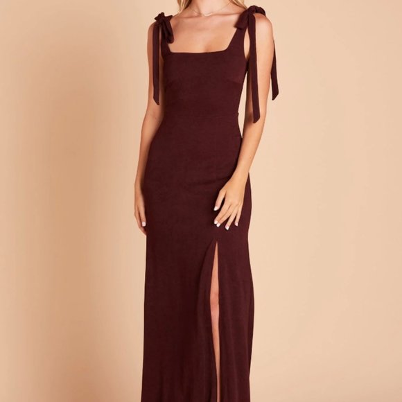 Birdy Grey ALEX CONVERTIBLE DRESS CREPE CABERNET - Picture 4 of 9